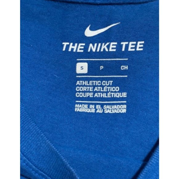 📦 NEW Men's Small NIKE Court Sick Tennis Club T-Shirt Tee Shirt Blue 924003-486 - Picture 4 of 5